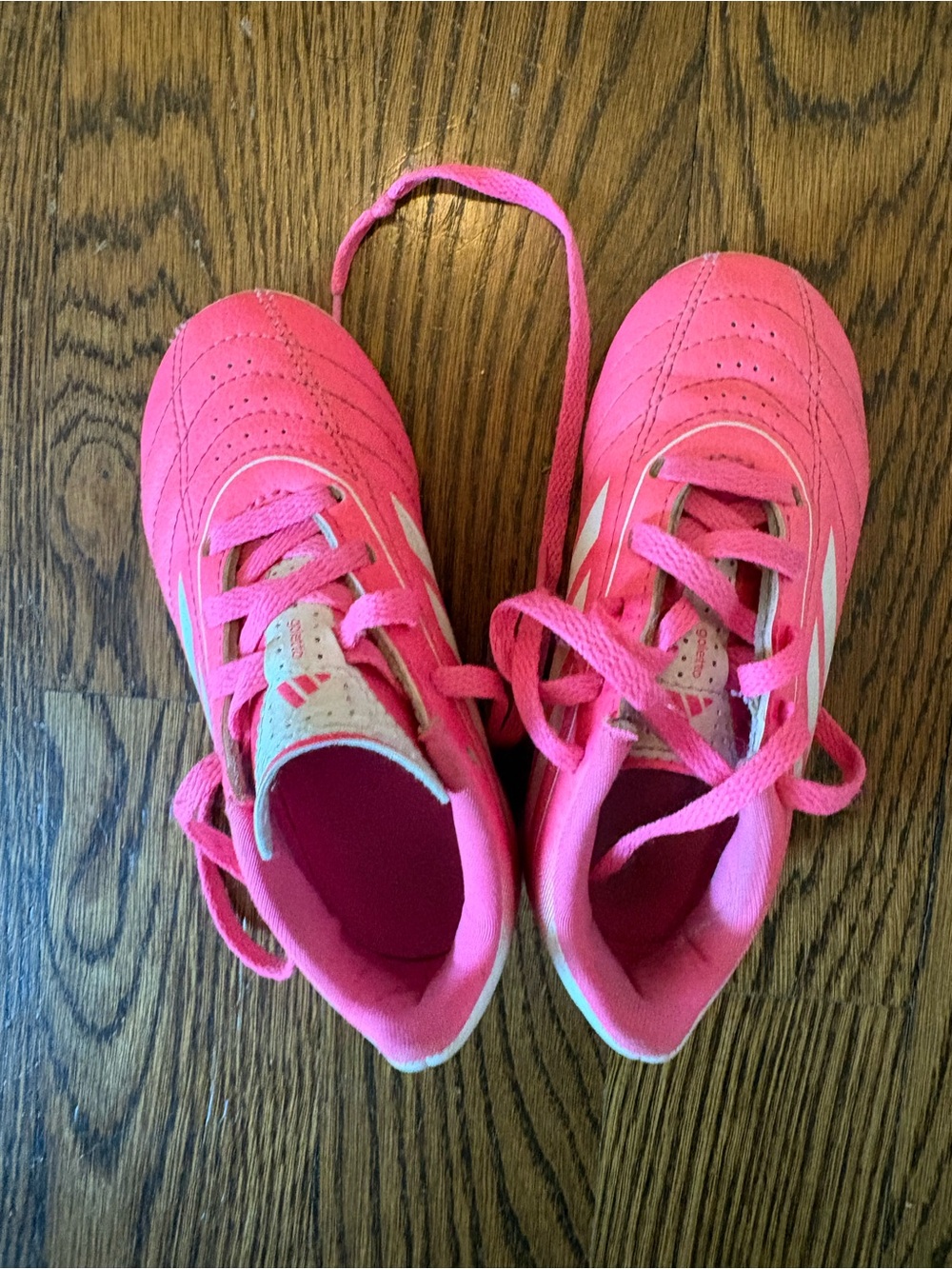 Adidas cleats size 10